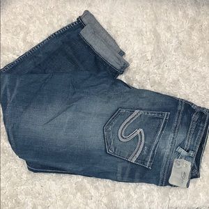 Silver Boyfriend jeans